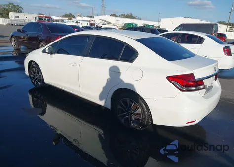 2015 Honda Civic Ex z USA, uszkodzony, nr VIN 2HGFB2F87FH502099